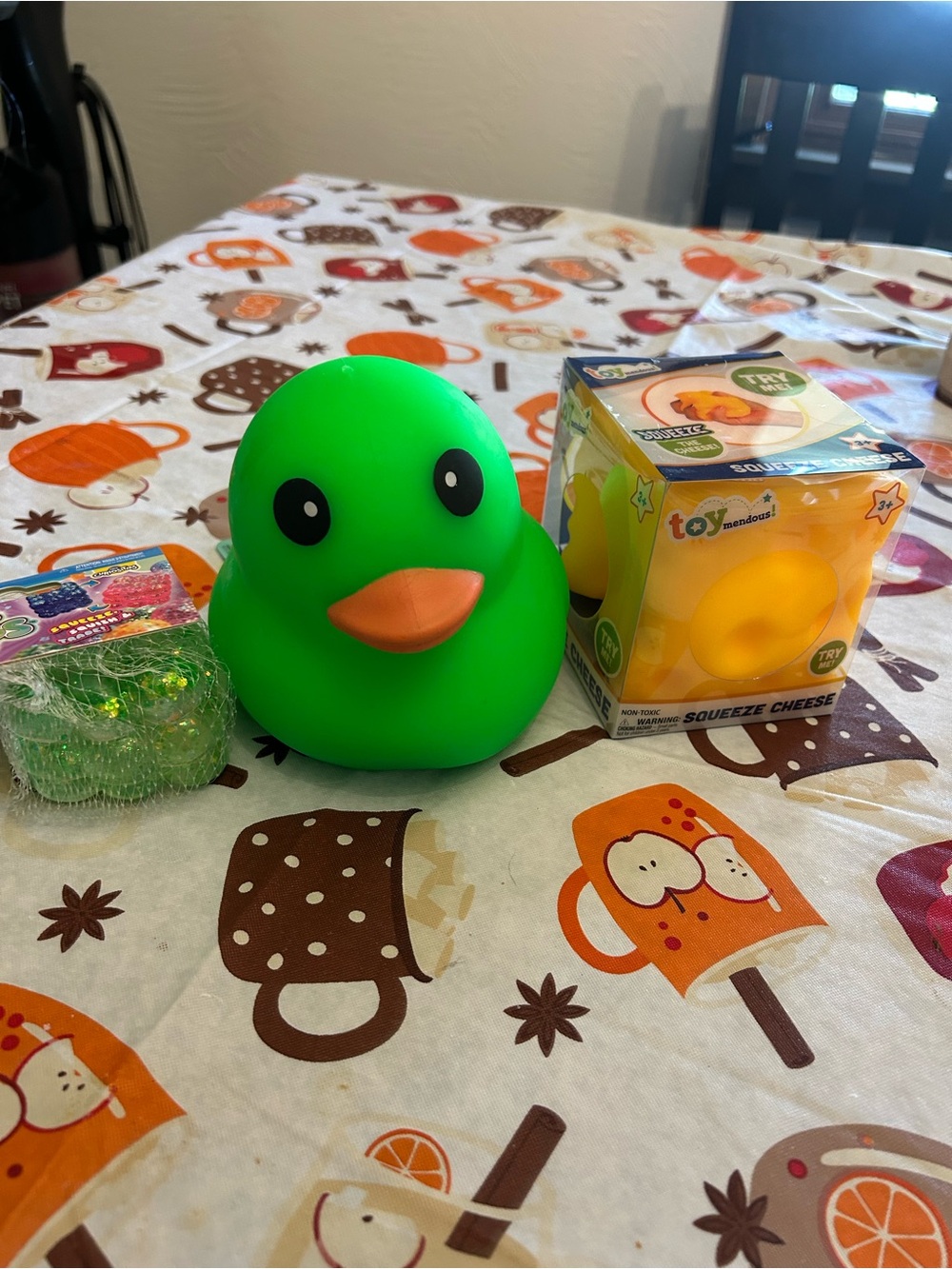 Green Squishy Duck Squishy cheese. Squishy sugar swap.